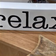 relax sign for sale