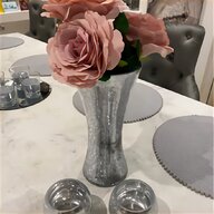 crackle glass vase for sale