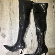 pvc thigh boots for sale