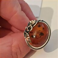 orange fire opal ring for sale