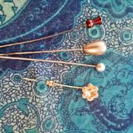 vintage pearl hat pins for sale