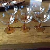 art deco wine glasses for sale