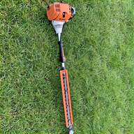 stihl long reach petrol hedge trimmer for sale