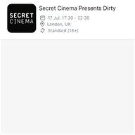 secret cinema for sale