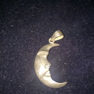 crescent moon brooch for sale