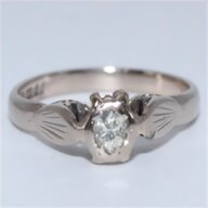 18ct gold diamond solitaire ring for sale