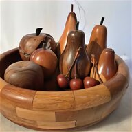 carved wooden fruit for sale