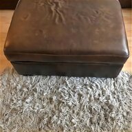 leather footstool storage for sale