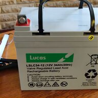 2 x 12v leisure battery for sale