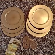 gold charger plates for sale