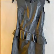 zara leather dress for sale