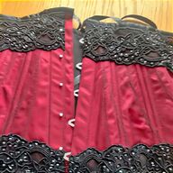 red black basque size 14 for sale