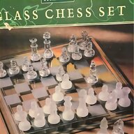 glass chess set for sale