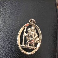 large gold st christopher for sale