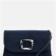 navy suede clutch bag for sale
