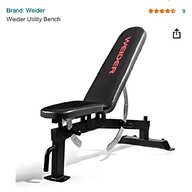 weider weight bench for sale