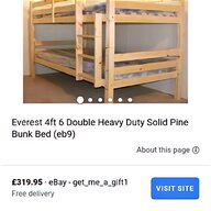triple bunk pine for sale