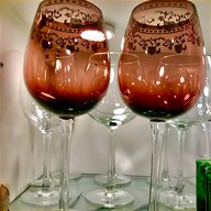 bohemian wine glass for sale