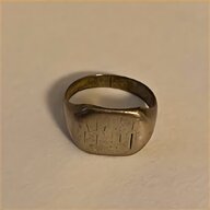 mens solid gold signet rings for sale