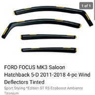 vw golf mk 5 wind deflectors for sale
