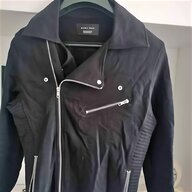 zara leather sleeve coat for sale