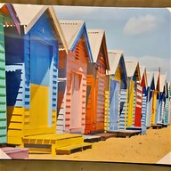 beach hut art for sale