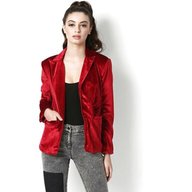 red velvet jacket womens for sale