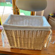 white wicker baskets liners for sale