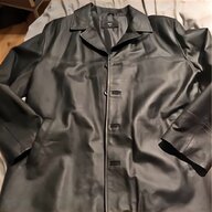 mens black leather jacket boss for sale