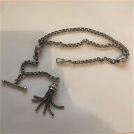 solid silver albert chain for sale