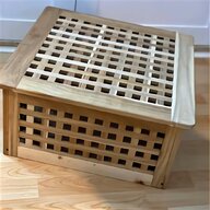 wooden storage boxes lids for sale