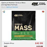 optimum nutrition serious mass for sale
