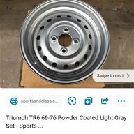 triumph tr6 wheels for sale