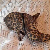 leopard print ankle boot for sale