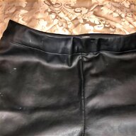 lace side leather trousers for sale
