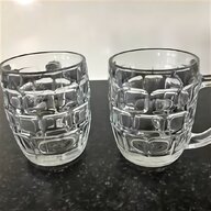 dimpled half pint glass for sale