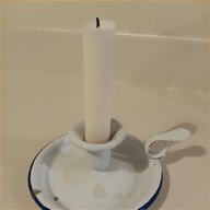 vintage enamel candle holder for sale