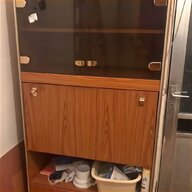 retro glass display cabinet for sale