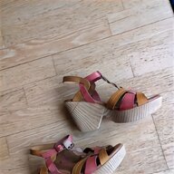 multi coloured wedge sandals for sale