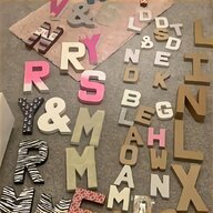 papier mache letters for sale