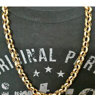 mens 9ct solid gold chain for sale