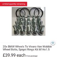 wobble bolts for sale