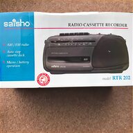 radio cassette tv for sale