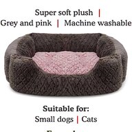 pink dog bed for sale