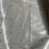 grey check curtains for sale