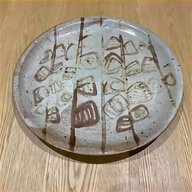 studio pottery charger for sale