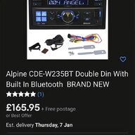 alpine double din for sale