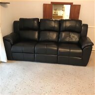 3 seater leather reclining sofa for sale