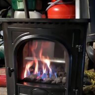 inset woodburner for sale