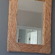 wicker mirror for sale